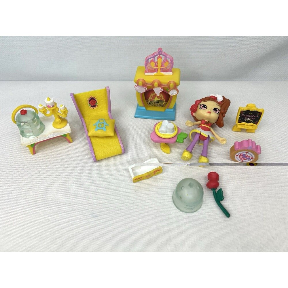 Shopkins Happy Places Belle Lil Shoppie Beauty And The Beast Figure Furniture